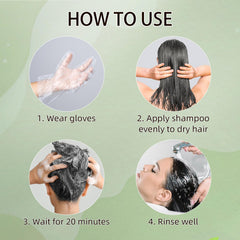 COSMTEK Argan-Olive-Turmeric infused shampoo promoting smoother, frizz-free hair.