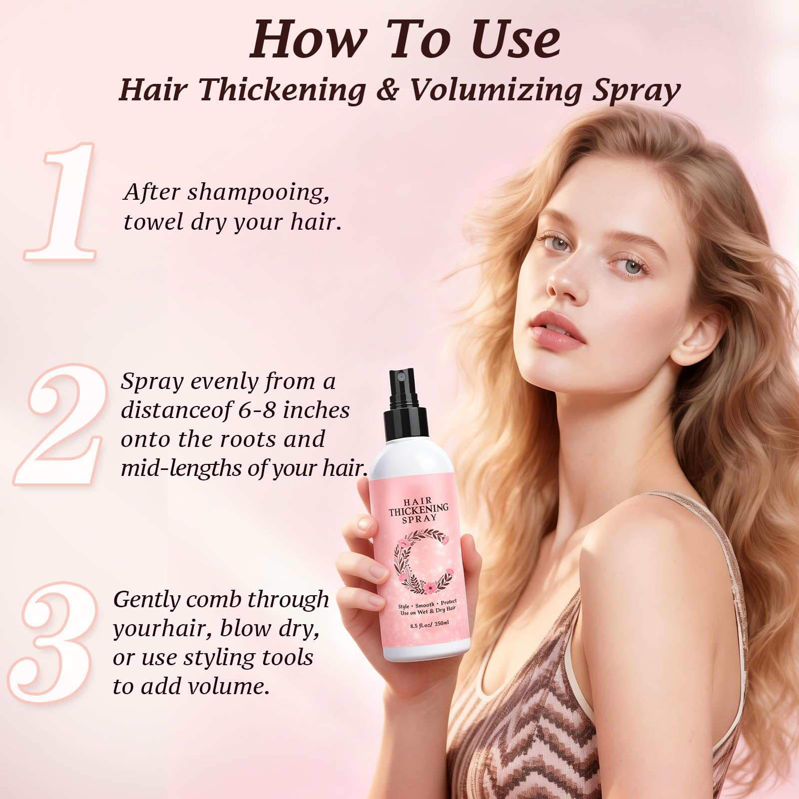 COSMTEK Sulfate-free formula bottle highlights gentle scalp care