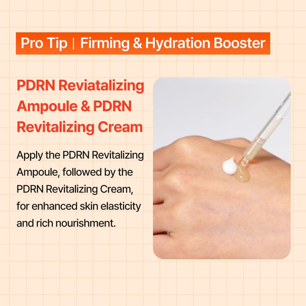 Cosnori PDRN radiant skin after use conveys a luminous, refreshed complexion