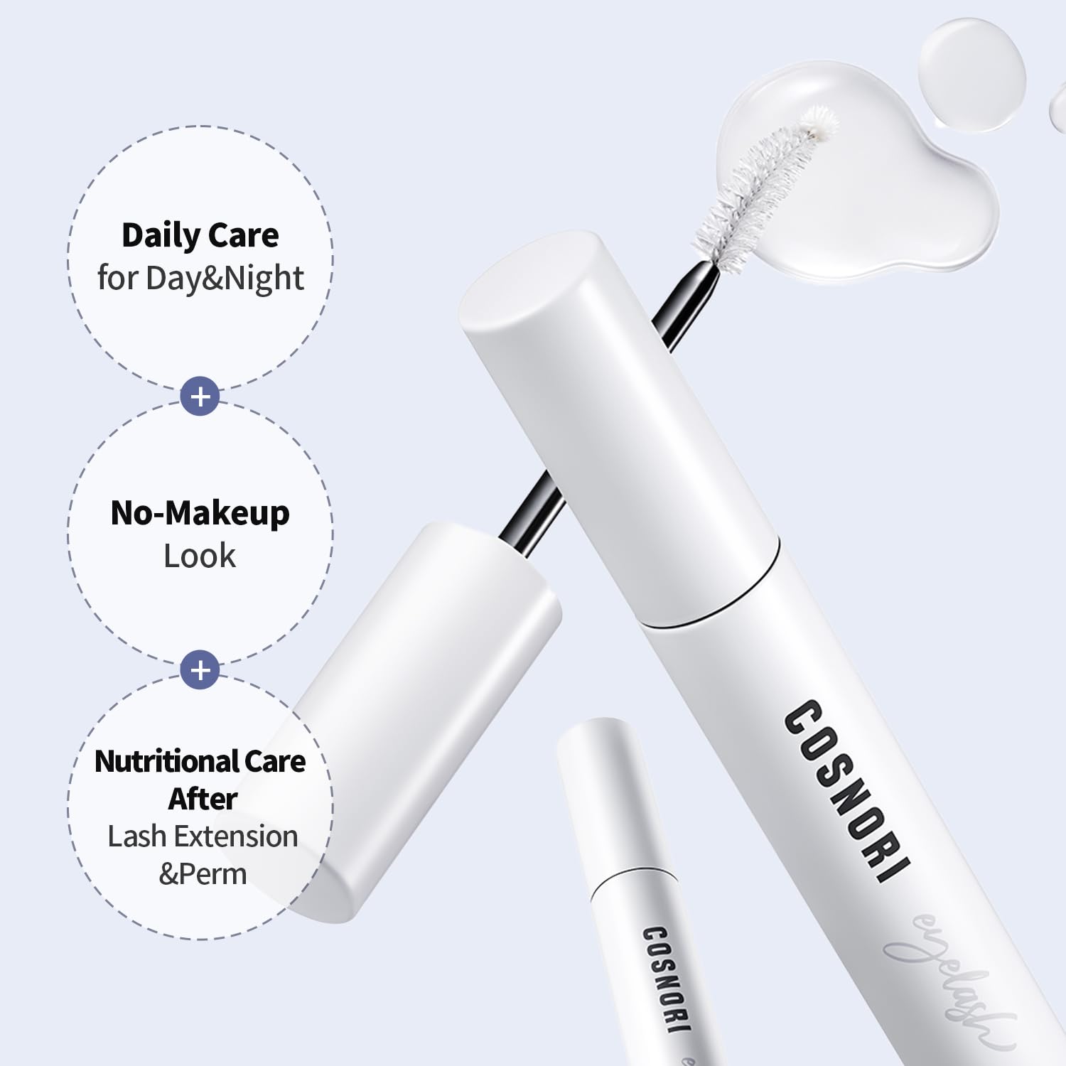 COSNORI peptide and hyaluronic acid boost for elasticity and shine