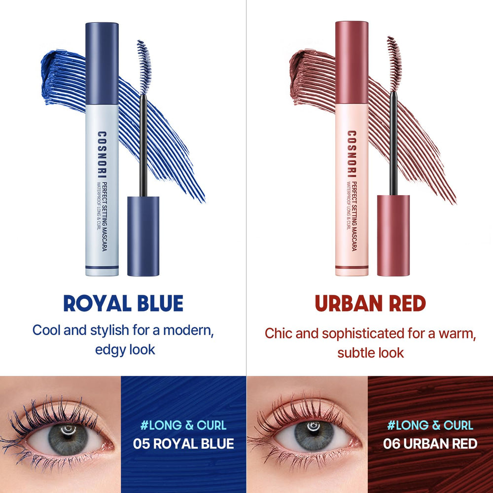 Natural brown shade by COSNORI enhances blue and green eyes with warmth