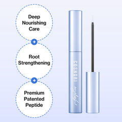 COSNORI plant-based collagen icon indicating lash repair