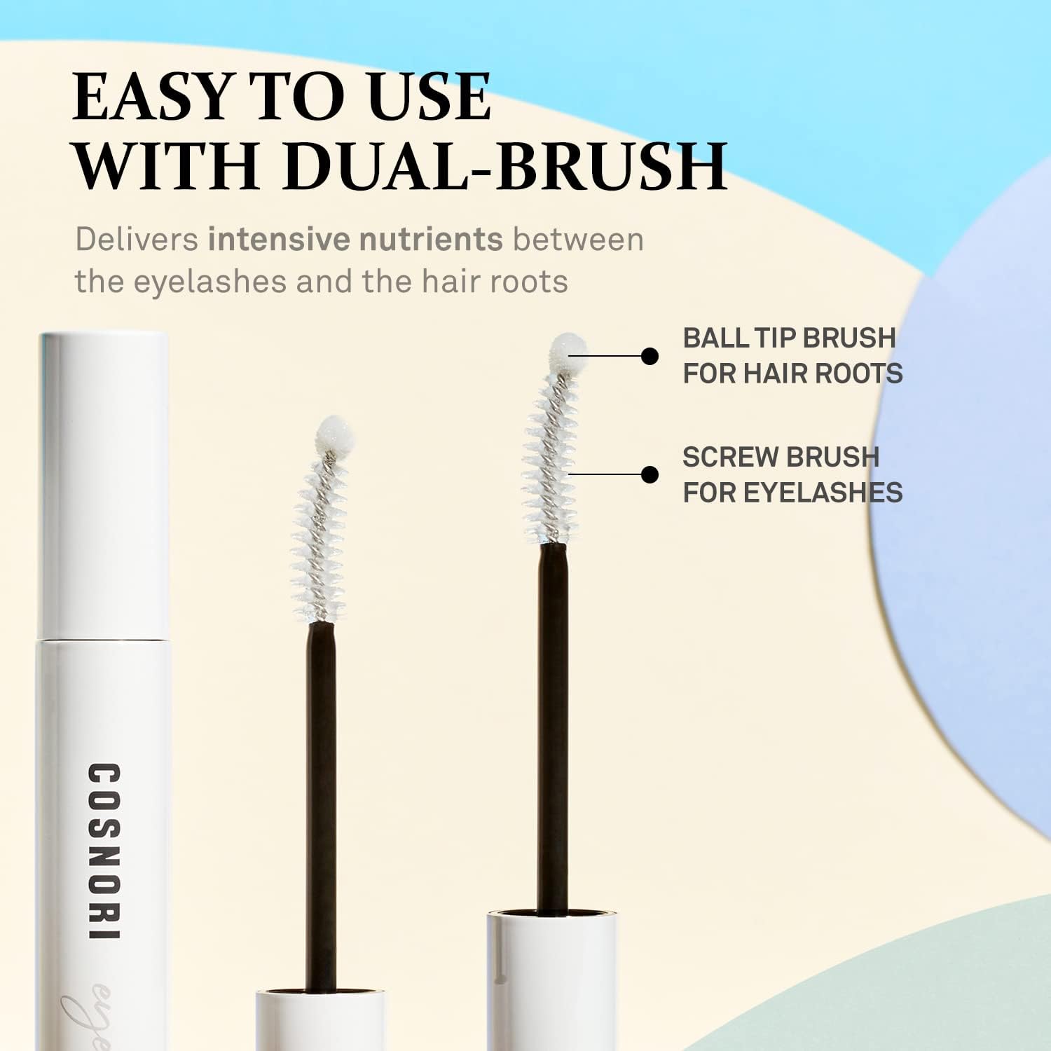 COSNORI root nourishment between lashes for stronger roots