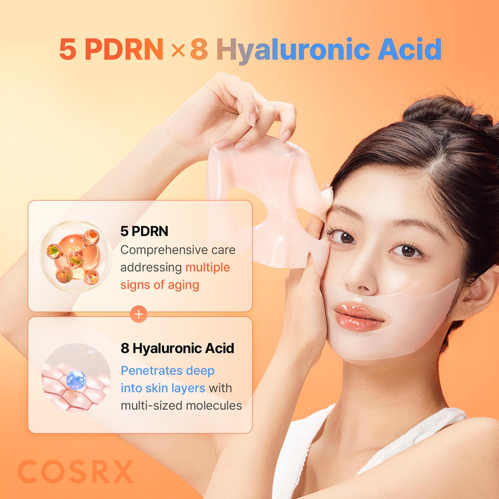 COSRX eight hyaluronic acids provide multi-layer moisture at once.