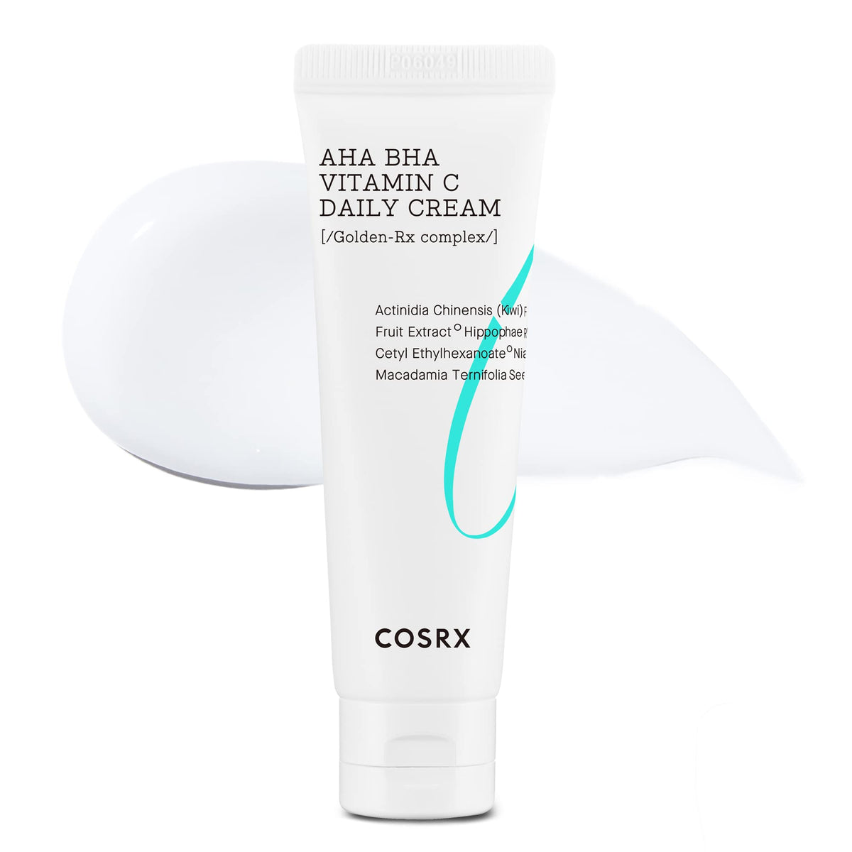 COSRX AHA BHA Vitamin C Daily Cream packaging for daily skincare routine.