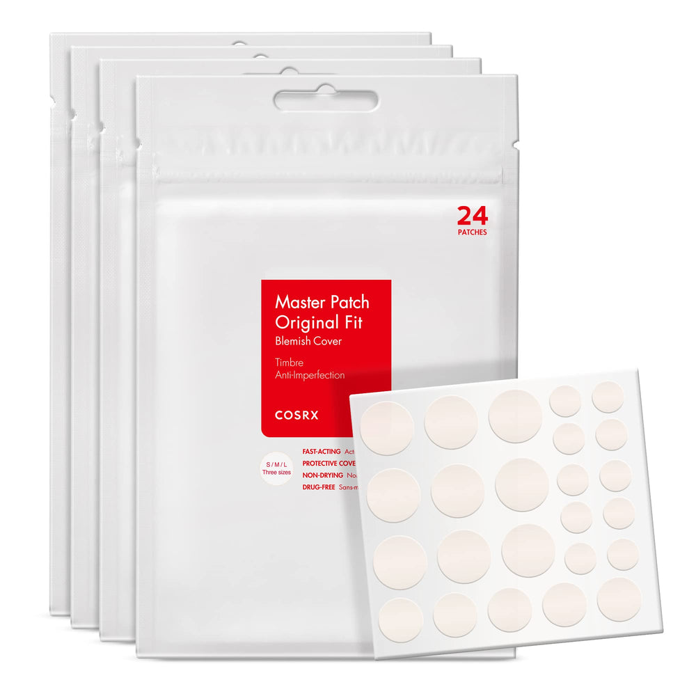 COSRX Acne Pimple Patch packaging displayed for discreet blemish care