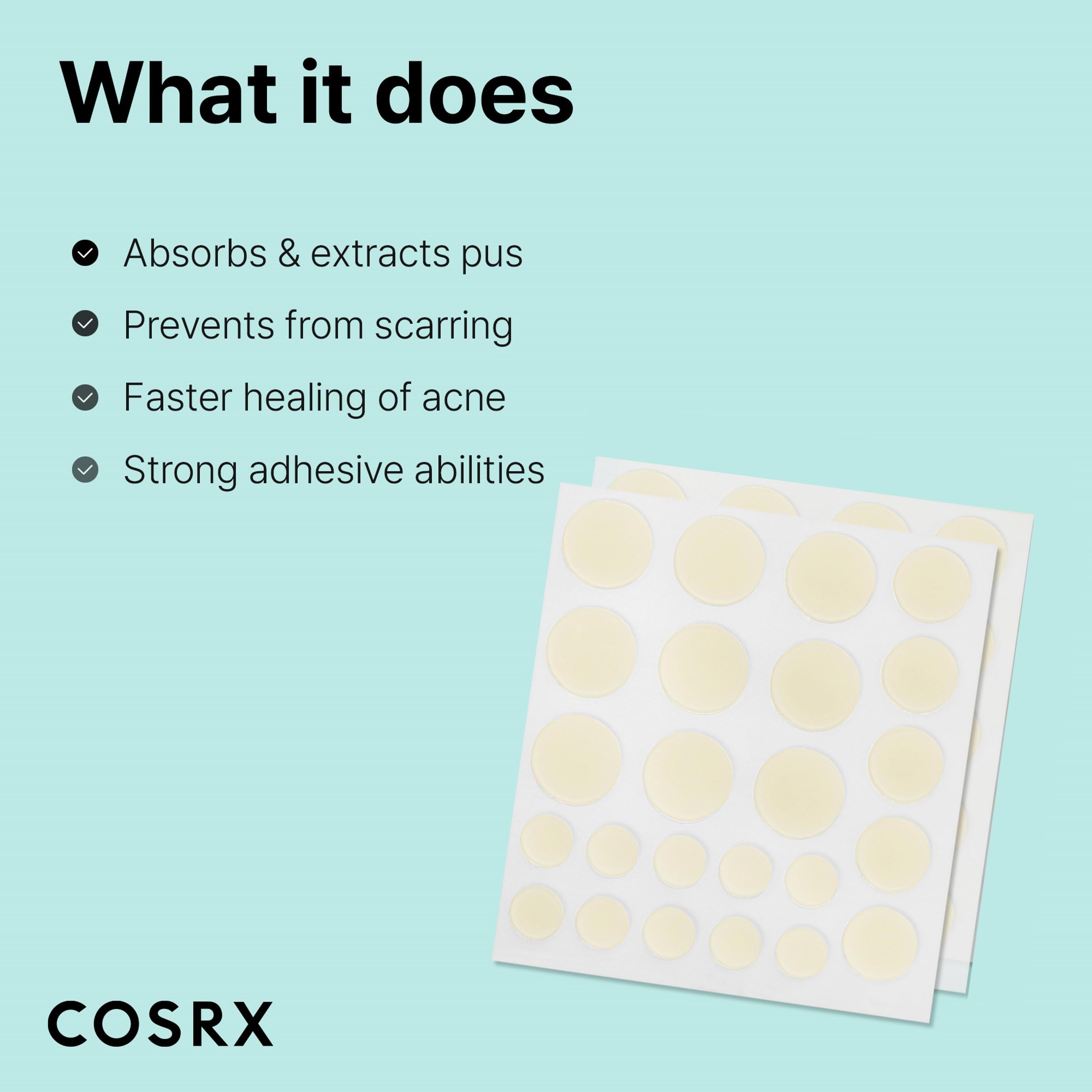 COSRX skin-friendly, hypoallergenic formula preserves irritated skin.