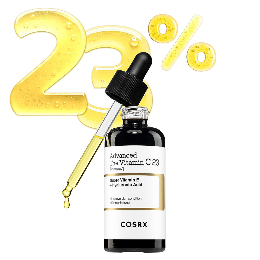 COSRX Advanced Pure Vitamin C 23% serum bottle front for radiant skin
