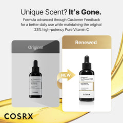 COSRX Advanced Pure Vitamin C 23% serum texture close-up with smooth finish