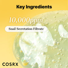 COSRX Advanced Snail Mucin Gel Cleanser creates light foam ready for cleansing.