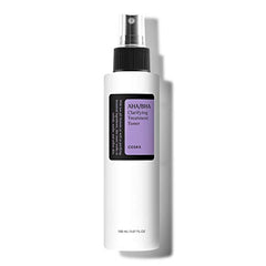 COSRX AHA/BHA toner bottle showing gentle exfoliation for smoother skin