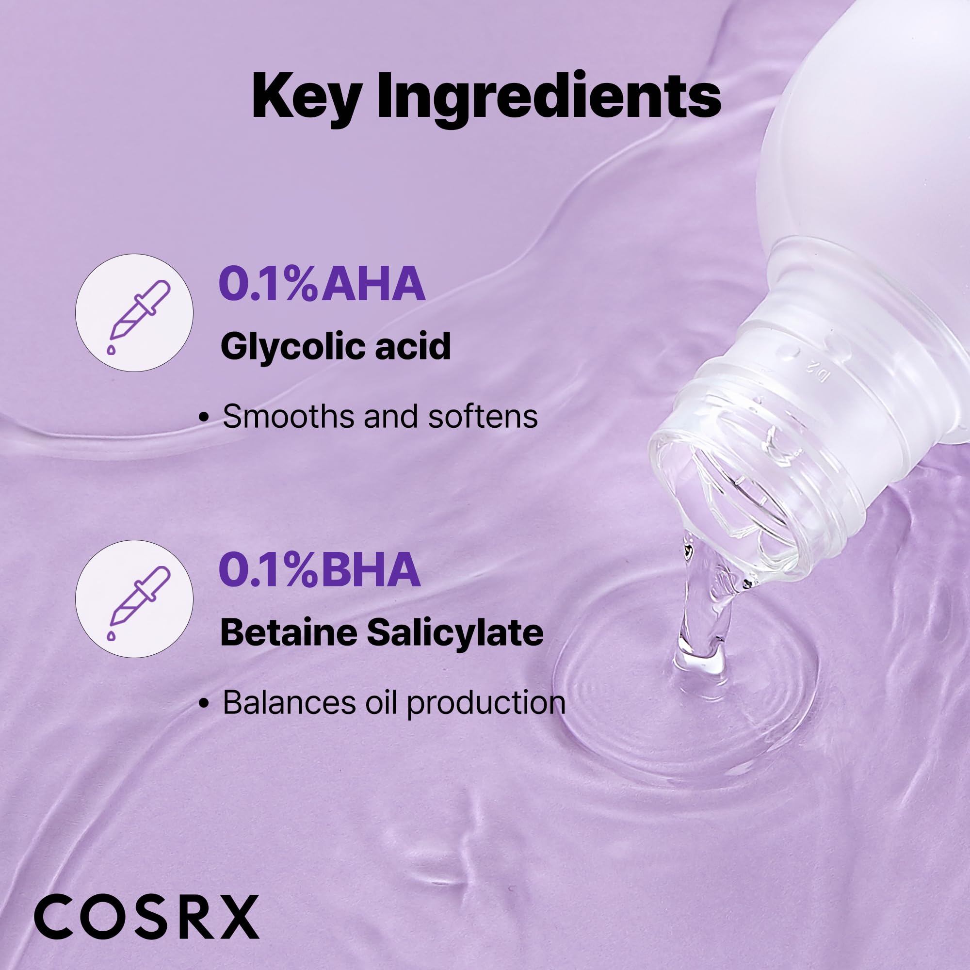 COSRX AHA/BHA Treatment Toner targets pores with regular use