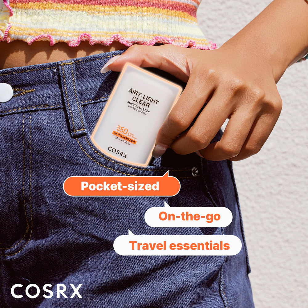 COSRX Airy-Light with hyaluronic acid provides lightweight hydration.