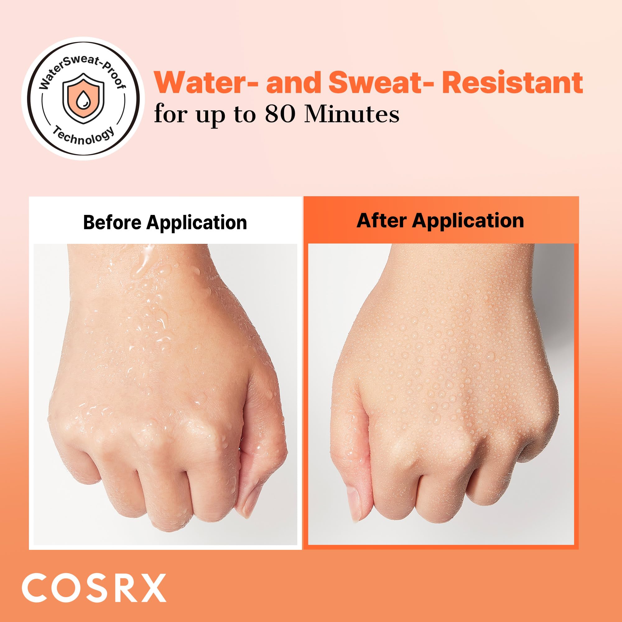 COSRX Airy-Light formula with vitamins E and C supports skin vitality.