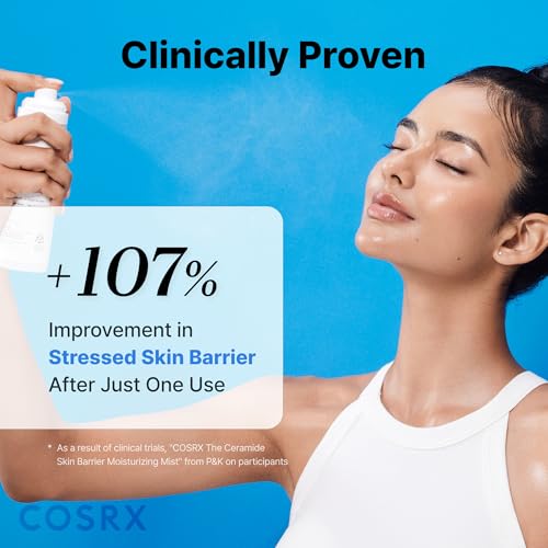 COSRX Barrier Cream Face Mist after cleansing offers instant hydration.
