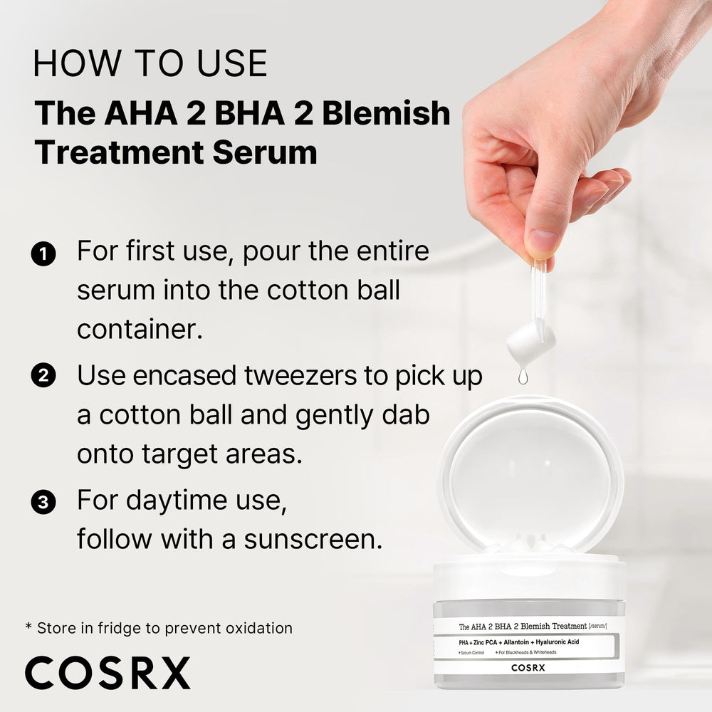 COSRX packaging showing kit contents and clean design