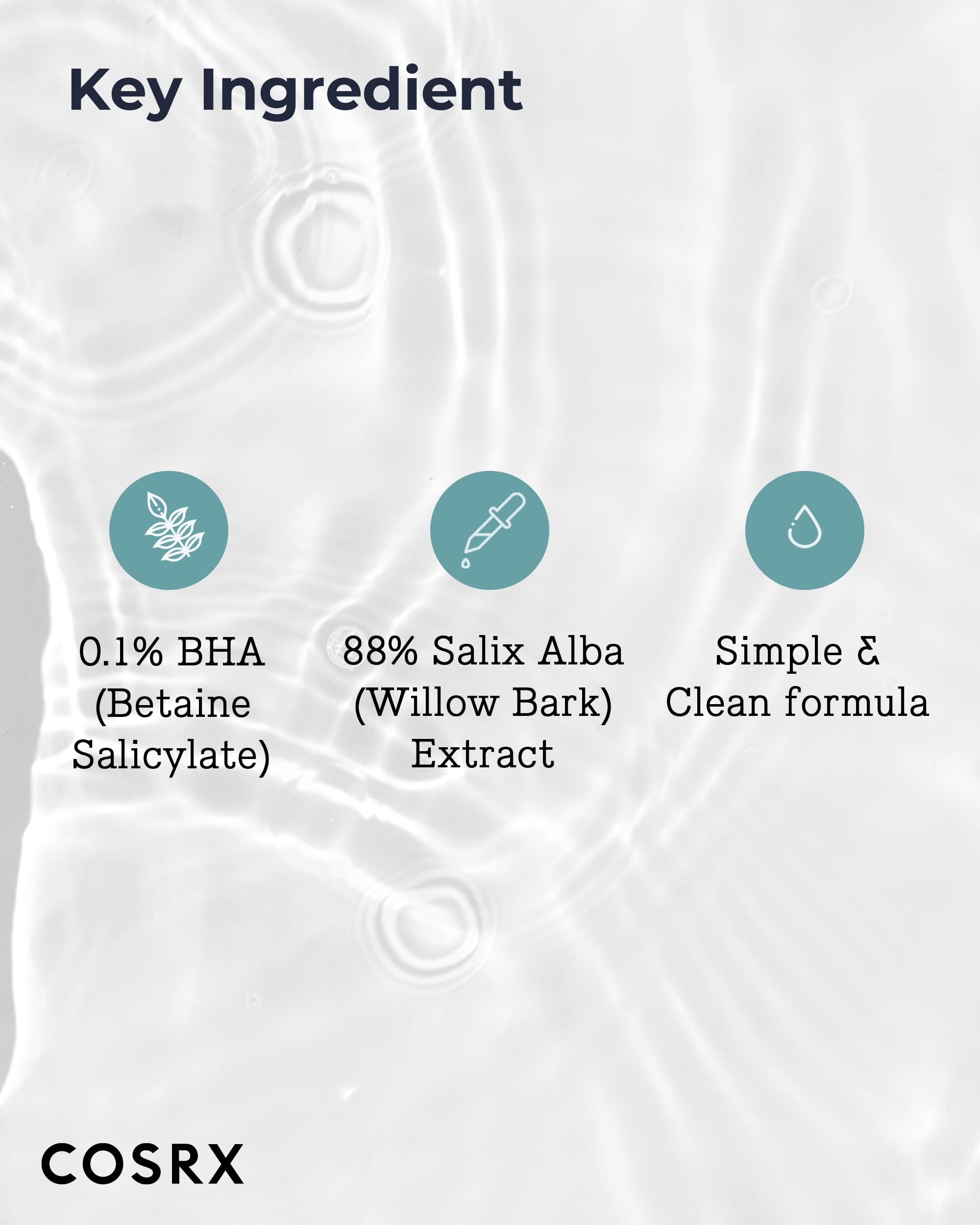 COSRX cooling sensation on skin after application