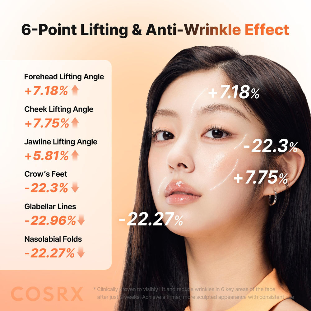 COSRX skincare routine moment featuring a cooling hydrogel mask after cleansing.