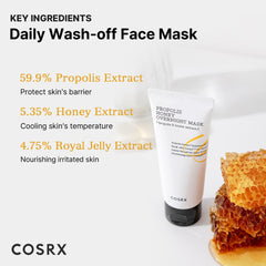 Wash-off usage of COSRX mask with 15-minute exposure.