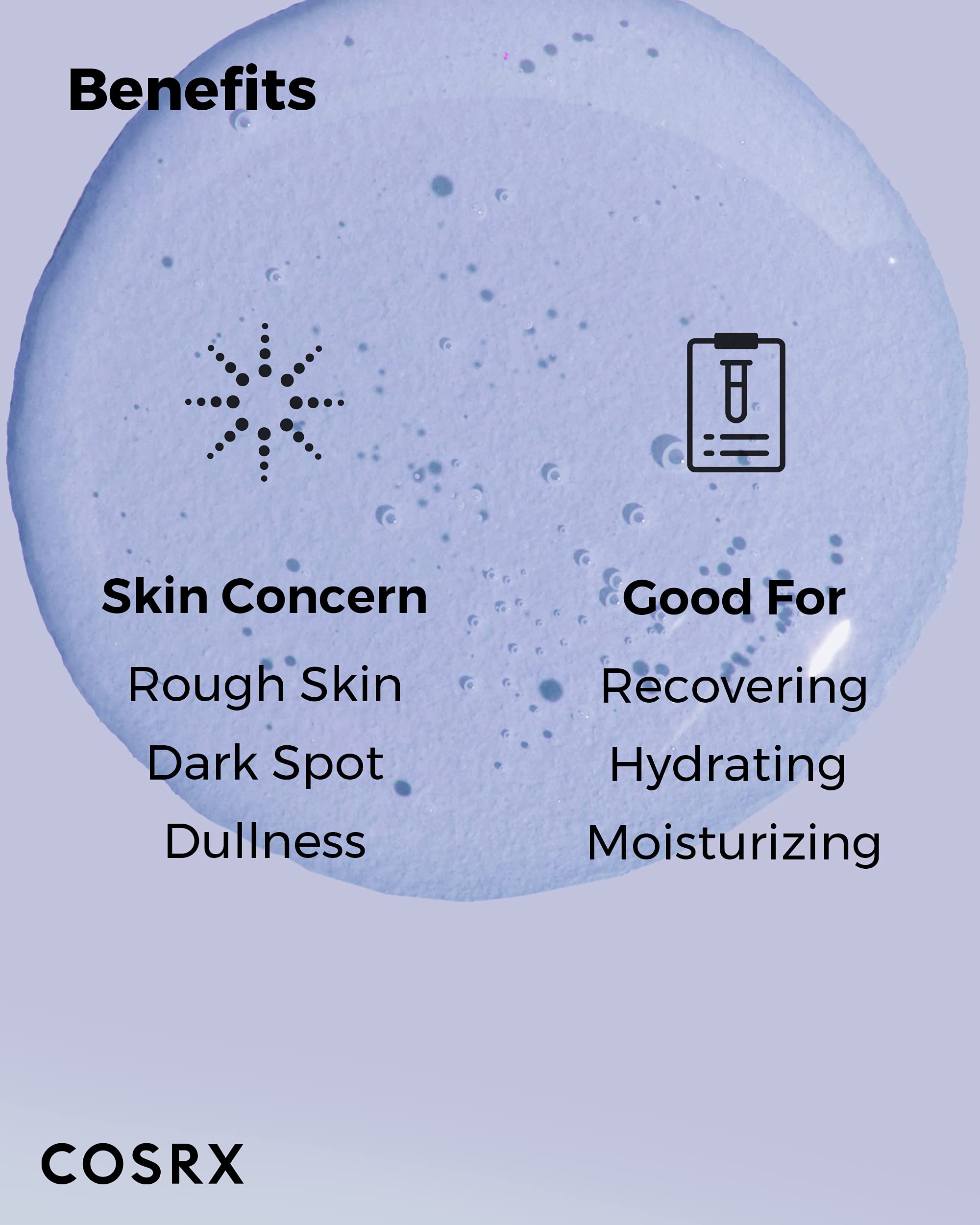COSRX Galactomyces 95-toner texture looks light and fast-penetrating for daily use.