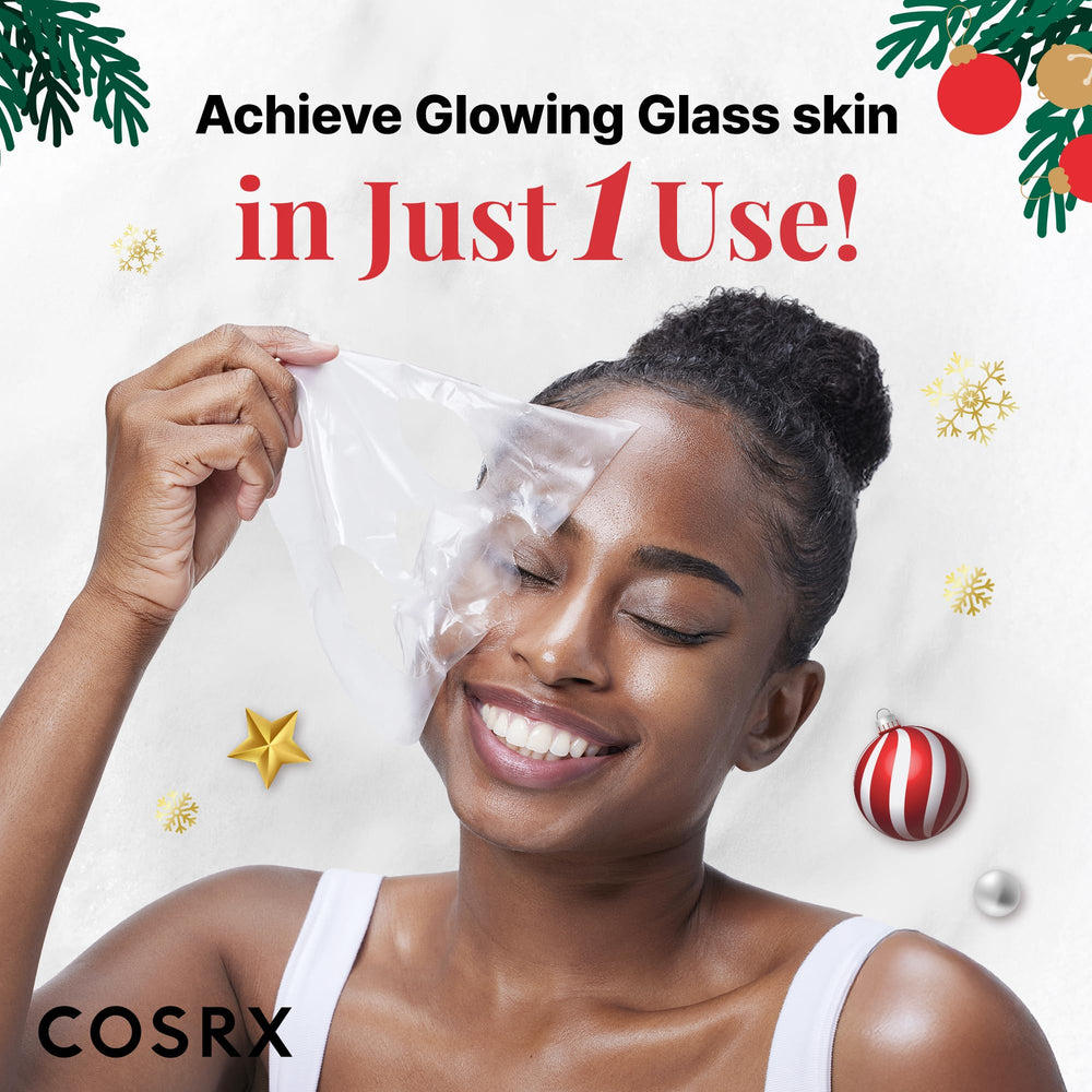 COSRX holiday gift set packaging ready for gifting