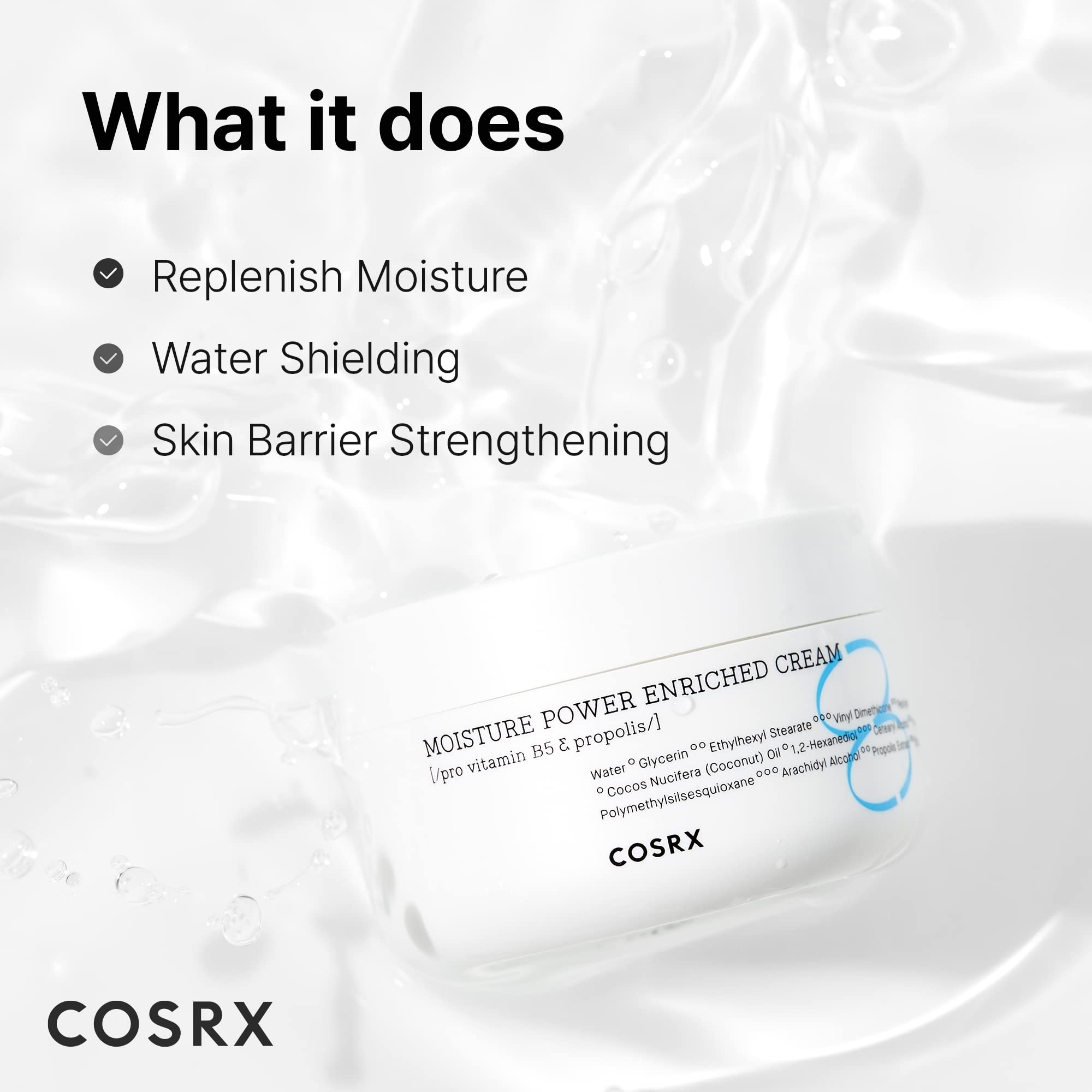 COSRX Hyaluronic Acid Moisturizer packaging box highlights compact 50 ml size