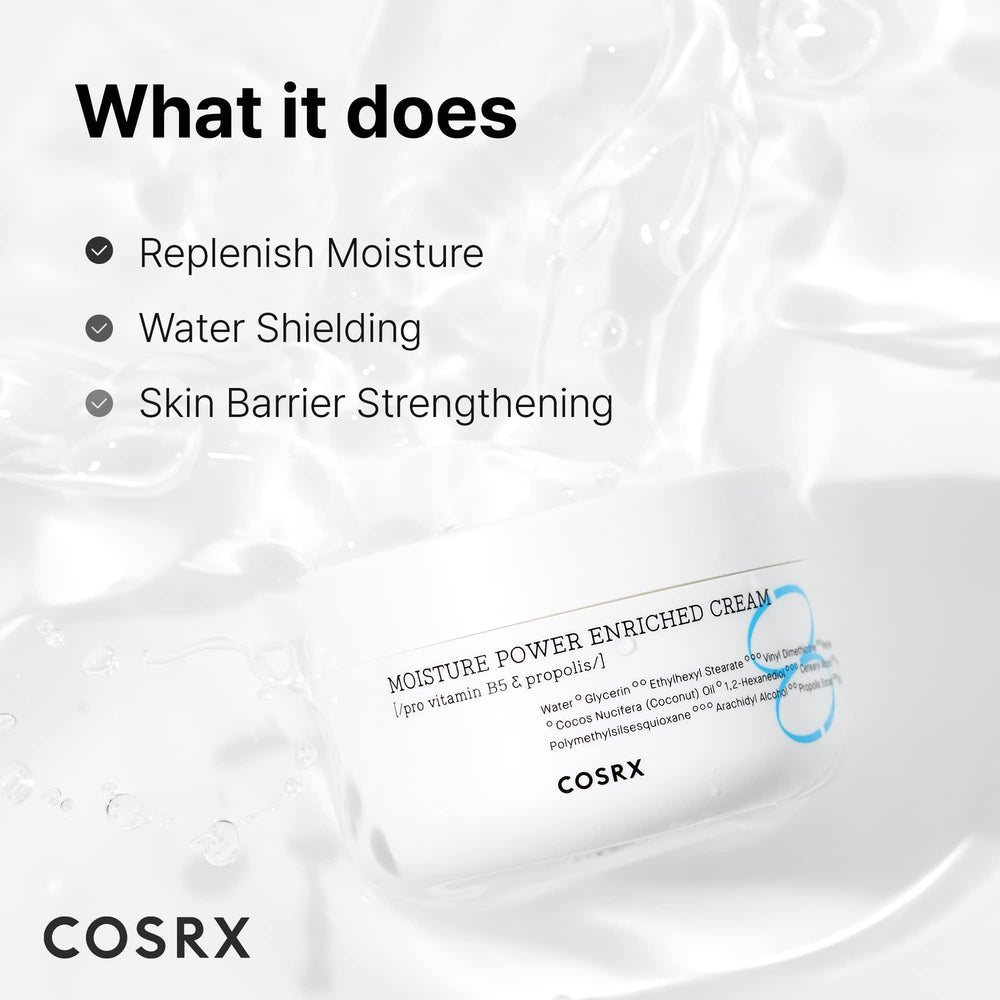 COSRX Hyaluronic Acid Moisturizer packaging box highlights compact 50 ml size