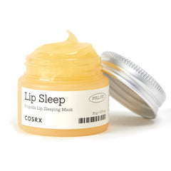 COSRX Lip Sleeping Mask jar delivers overnight hydration and nourishment.