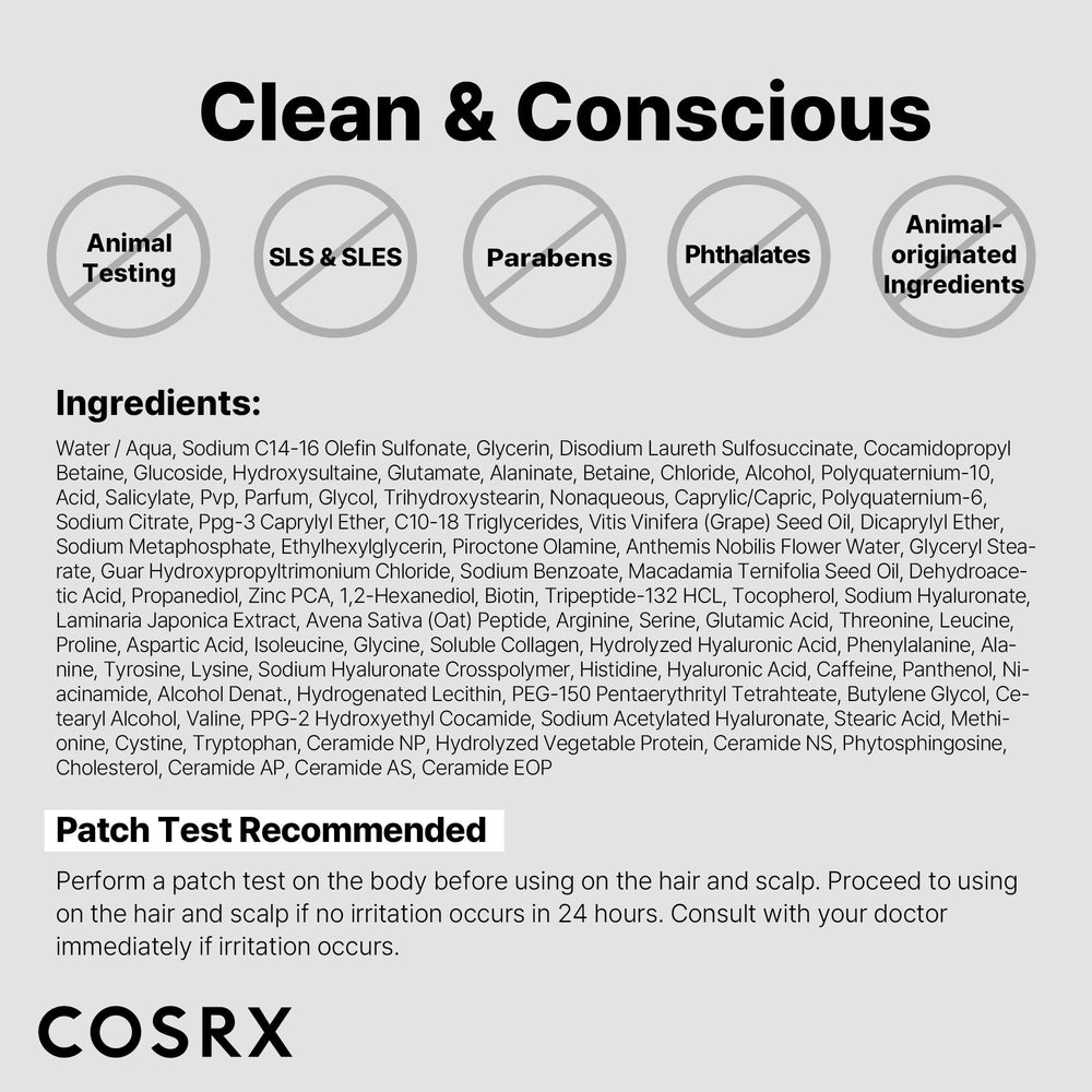 COSRX Peptide-132 Dual-pack display illustrating complete routine.
