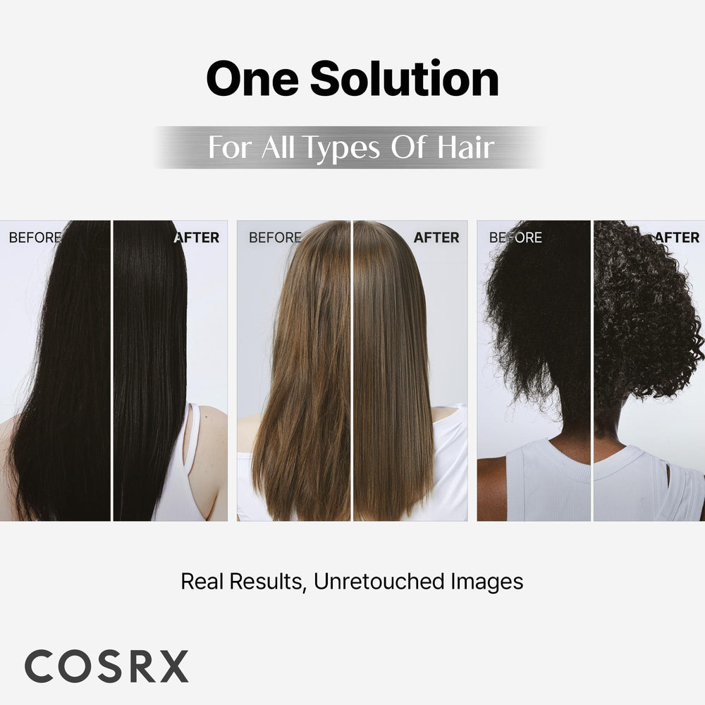 COSRX PEPTIDE-132 Shampoo packaging highlights clean beauty and cruelty-free policies.