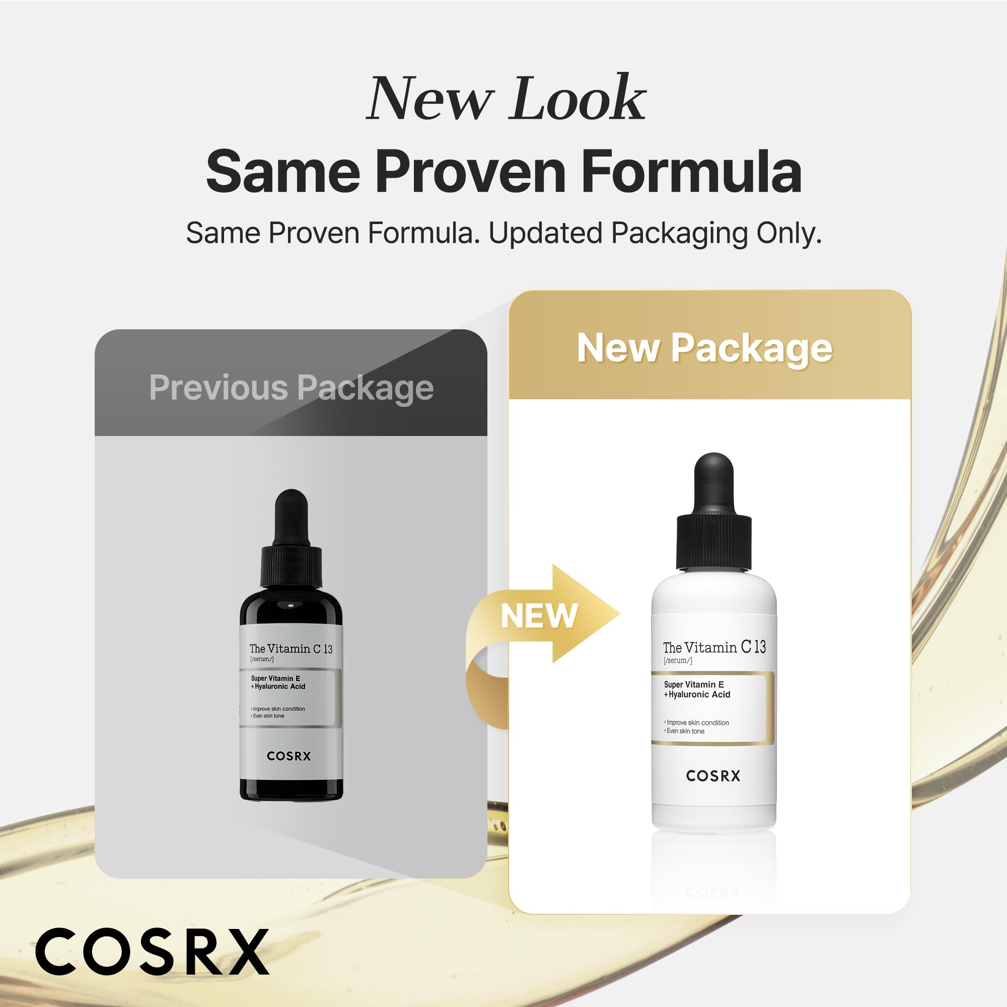 COSRX Pure Vitamin C 13% Serum dropper delivers precise, clean application