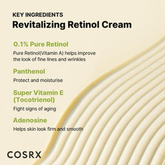 COSRX Retinol 0.1% Cream eye-area application demonstrates targeted care