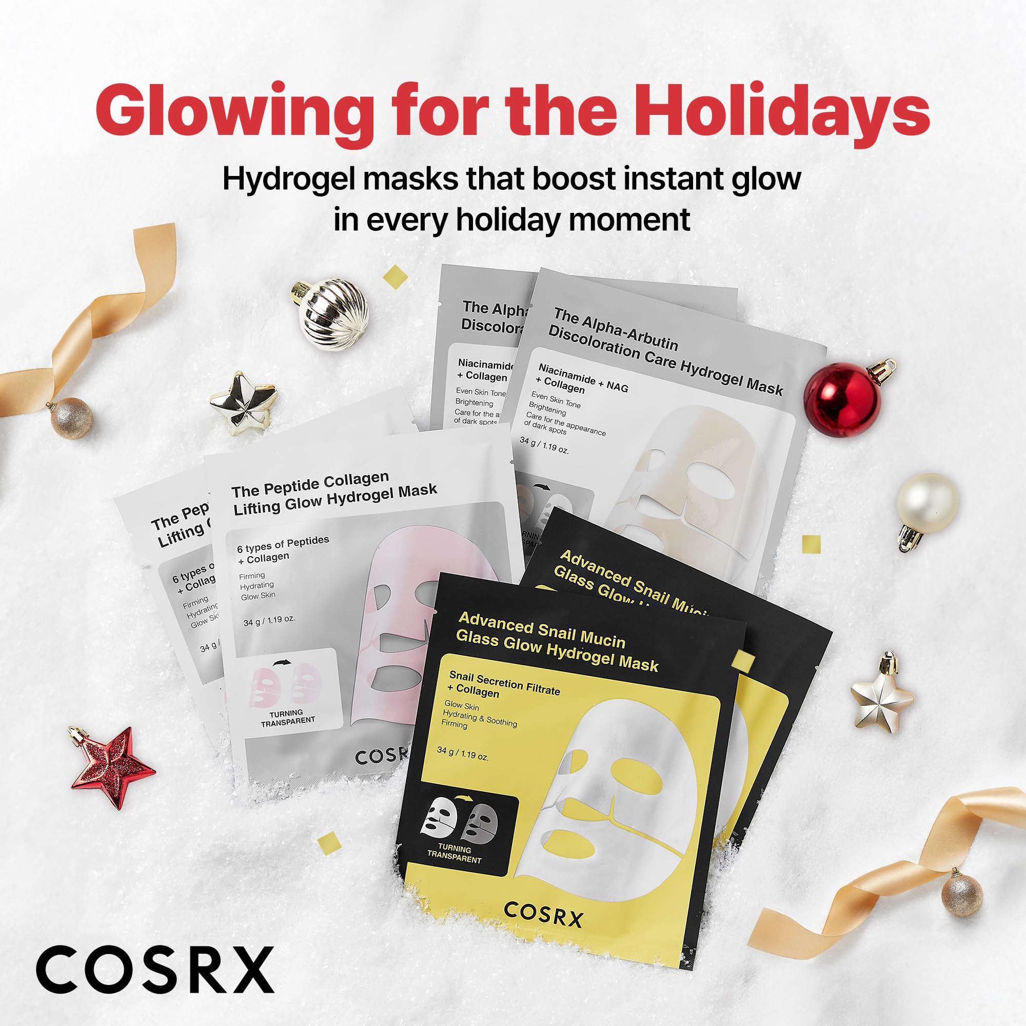 COSRX six peptides mask for firmer, plumper-looking skin