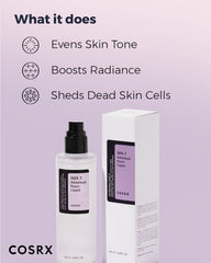 COSRX skincare routine step demonstrating lightweight hydration.