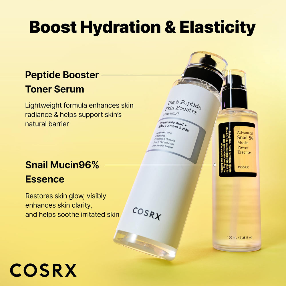 COSRX Snail Mucin 96 Peptide Booster Serum dispenser for targeted care