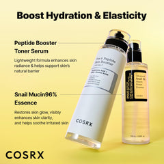 COSRX Snail Mucin 96 Peptide Booster Serum dispenser for targeted care