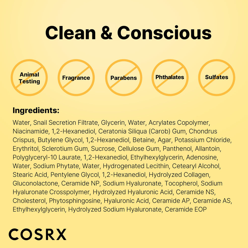 COSRX Mask turns transparent as active ingredients absorb for renewed skin