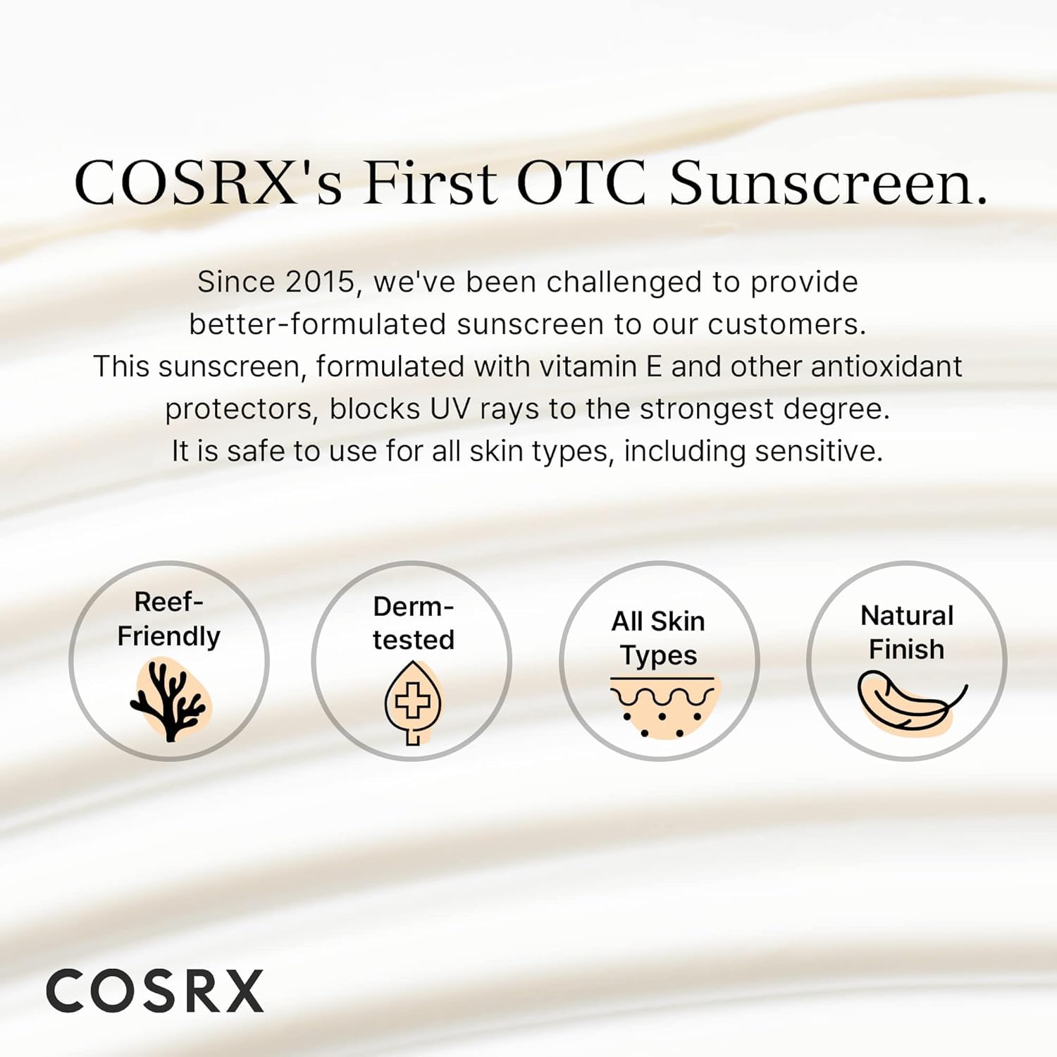 COSRX sunscreen tucked in a travel bag for sunny days