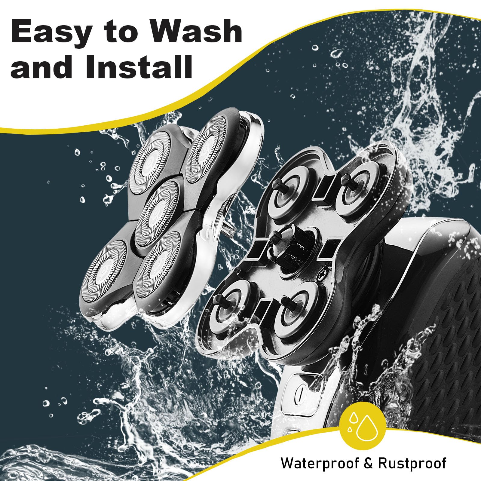 COSYONALL XR7000 Balder Pro head anti-abrasion coating extends blade life.