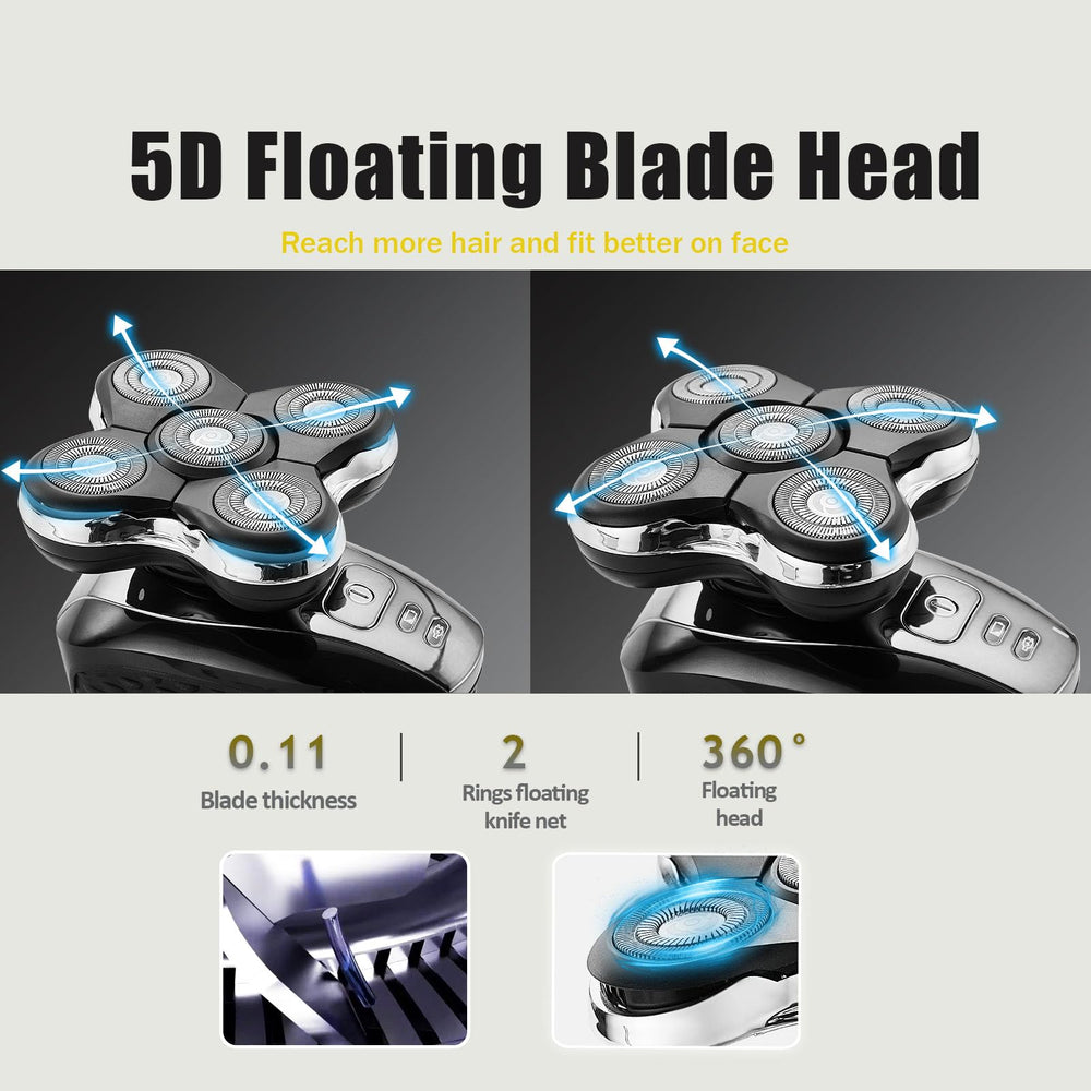 COSYONALL XR7000 Balder Pro head blades deliver close cuts with reduced irritation.