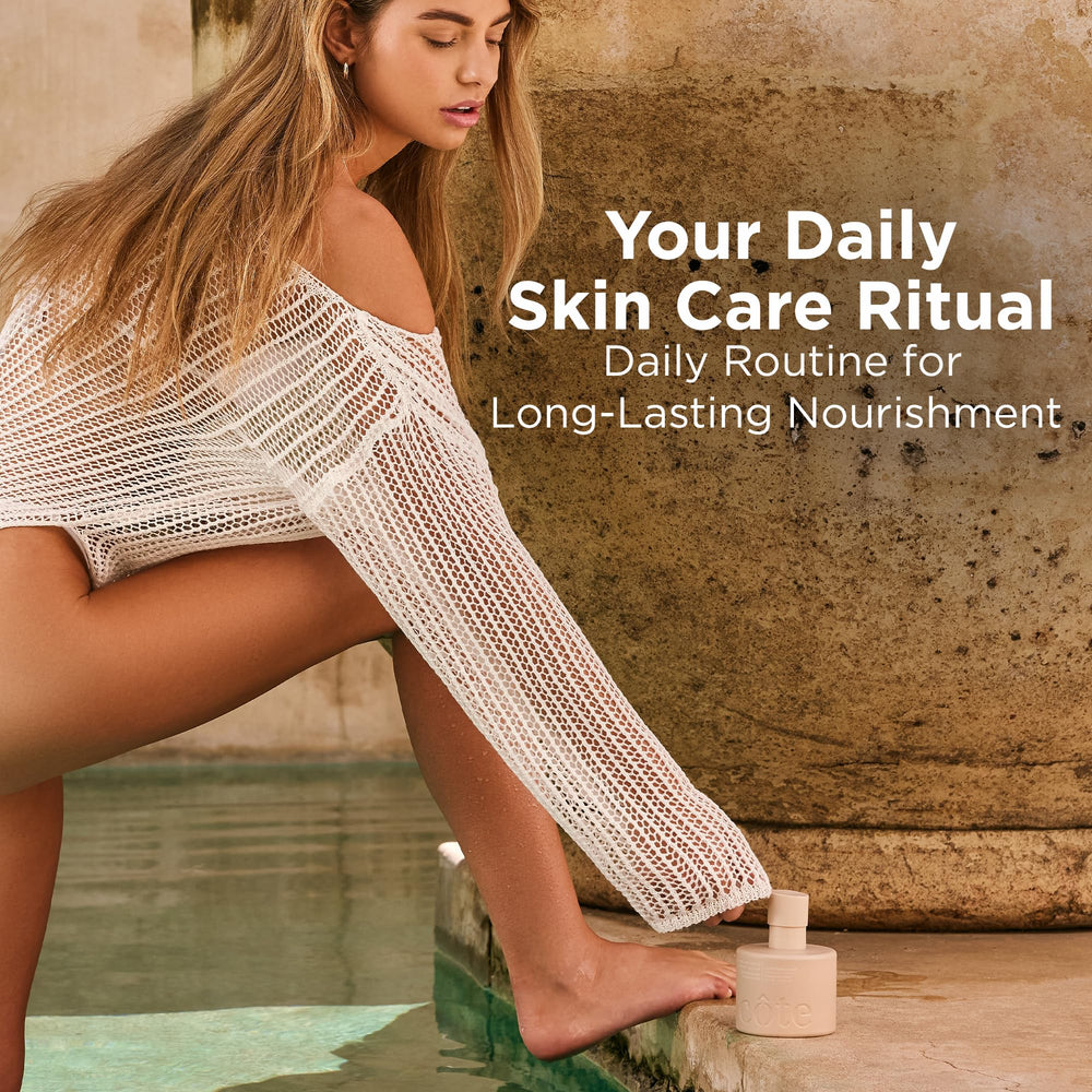 Fragrance notes image captures lemon and sea grass scent for a refreshing feel.