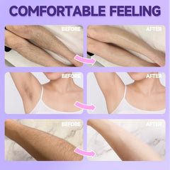 Wait 8-10 minutes for effective depilation with COTTON CANDY cream