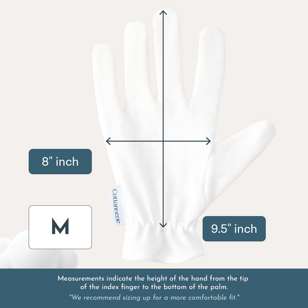 Cottonnerie Original gloves available XS to XL for all ages and fits