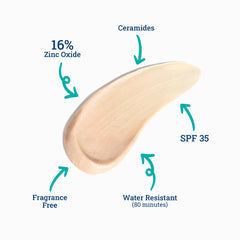 CoTZ Face Moisture being applied for easy blend under makeup