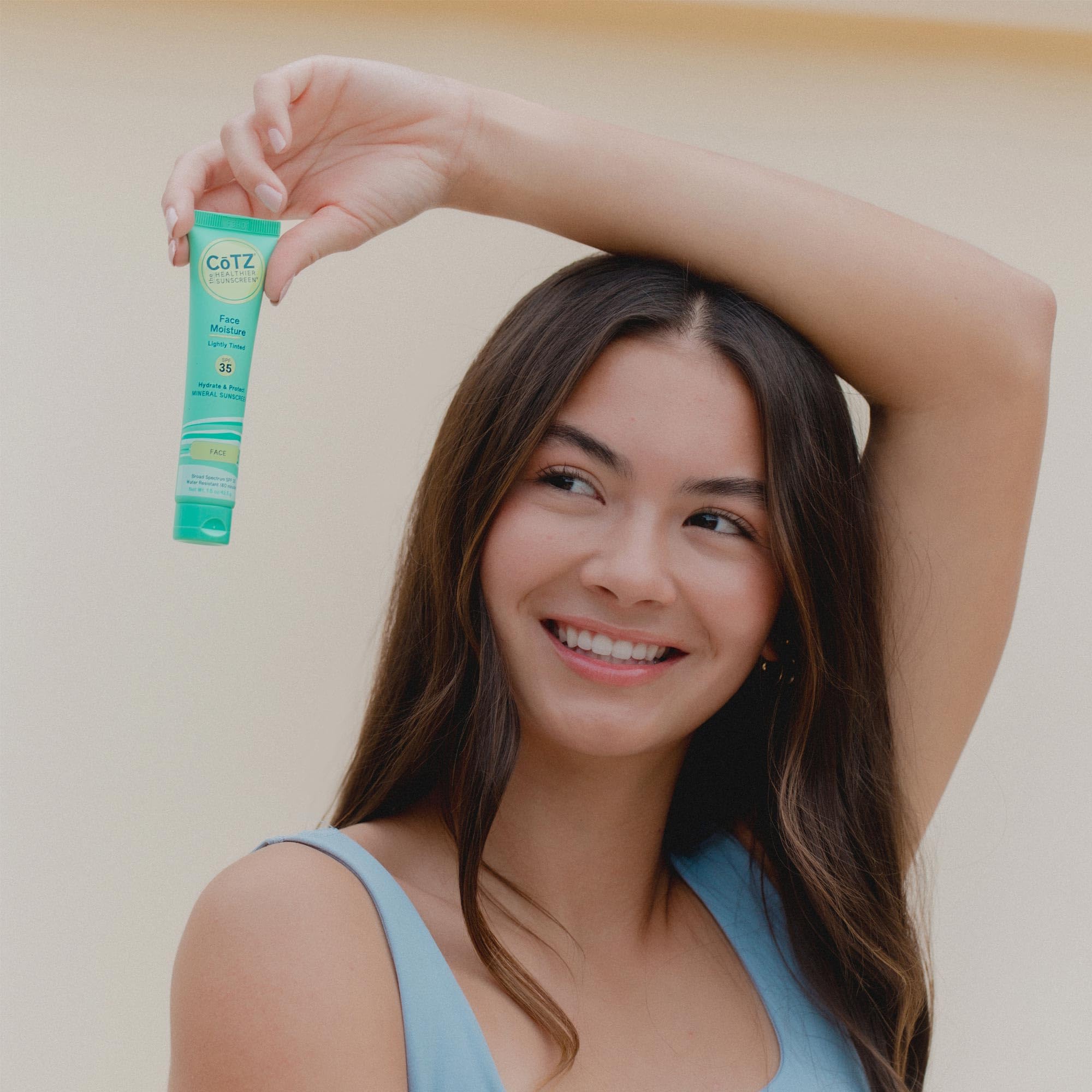 CoTZ packaging shot highlights travel-friendly tube and clear labeling