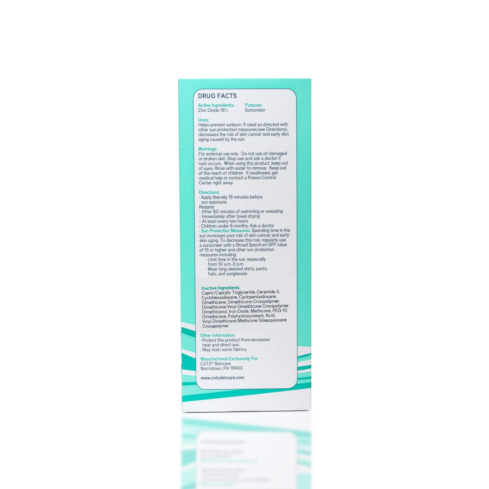 CoTZ reef-friendly mineral sunscreen emphasizes reef-safe benefits