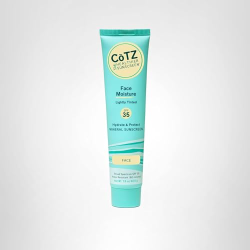 CoTZ Face Moisture SPF 35 provides protection and light coverage
