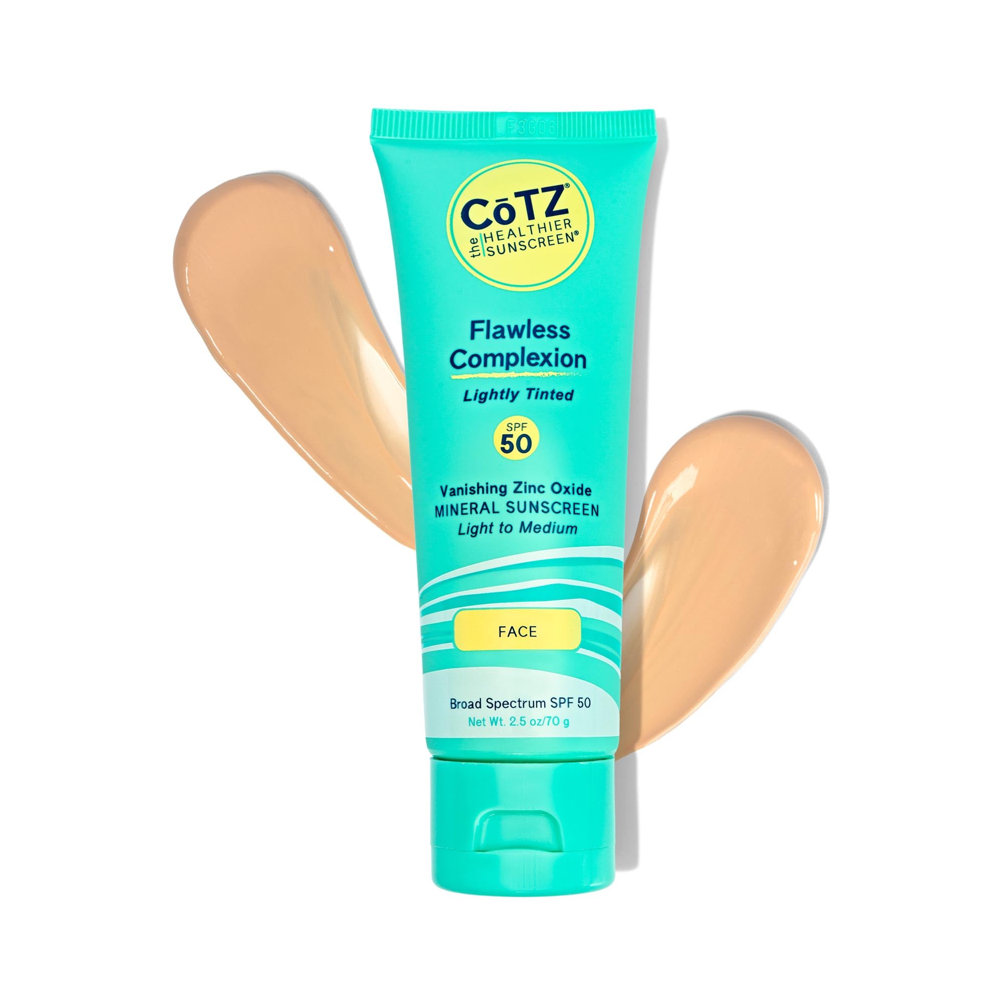 CoTZ sensitive-prone skin friendly lotion in sleek tube