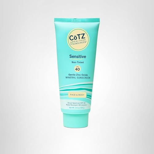 CoTZ Sensitive packaging box highlights size and ingredient safety