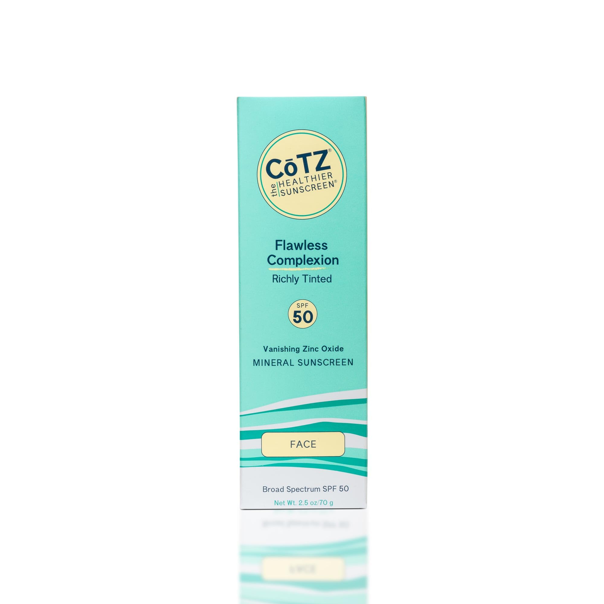 CoTZ formula is free from oxybenzone, octinoxate, fragrance, and preservatives.
